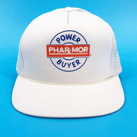 90s Pharmor Power Buyer trucker hat 1990s vintage - Picture 1 of 4